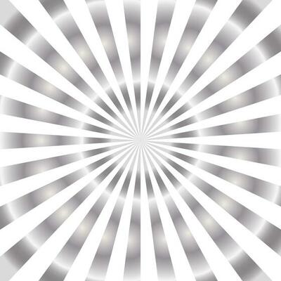 Gray swirling pattern background. Vortex starburst spiral twirl square. Helix rotation rays. Converging psychadelic scalable stripes. Vector illustration