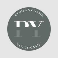 initial PY logo letter monogram luxury hand drawn vector