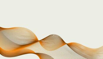 Abstract wave element for design. Abstract elegant background with flowing line waves vector