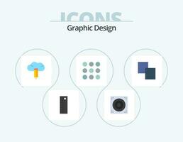 diseño plano icono paquete 5 5 icono diseño. . . lápiz. capas. clon vector