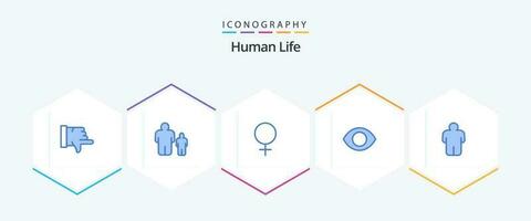 Human 25 Blue icon pack including . person. gender. man. human vector