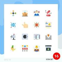 16 Creative Icons Modern Signs and Symbols of pinch keyboard american arrow tablets Editable Pack of Creative Vector Design Elements