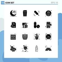 16 Creative Icons Modern Signs and Symbols of certificate wifi broom iot internet Editable Vector Design Elements