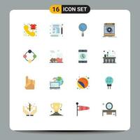 16 Creative Icons Modern Signs and Symbols of baby rattle prototype drawing process draft Editable Pack of Creative Vector Design Elements