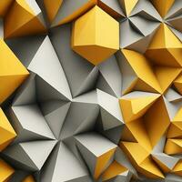 Free Photo simple abstract background of geometric shape 3d rendering