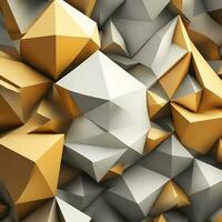 Free Photo simple abstract background of geometric shape 3d rendering
