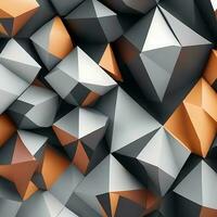 Free Photo simple abstract background of geometric shape 3d rendering