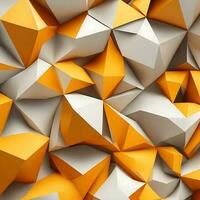 Free Photo simple abstract background of geometric shape 3d rendering