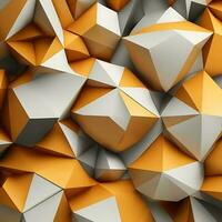 Free Photo simple abstract background of geometric shape 3d rendering