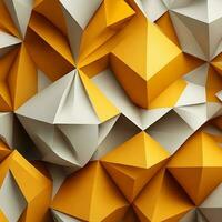 Free Photo simple abstract background of geometric shape 3d rendering