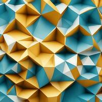 Free Photo simple abstract background of geometric shape 3d rendering