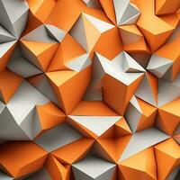 Free Photo simple abstract background of geometric shape 3d rendering