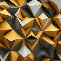 Free Photo simple abstract background of geometric shape 3d rendering