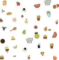 food vector collection