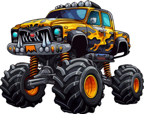 Monster Cartoon png download - 800*538 - Free Transparent Pickup Truck png  Download. - CleanPNG / KissPNG