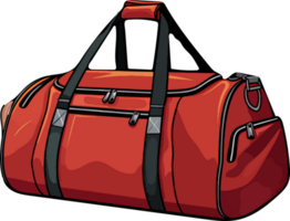 Backpack bag cartoon ai generate png