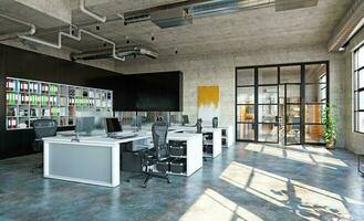 modern office interior, photo