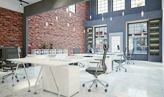 contemporary loft office photo