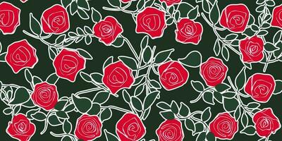 elegante y artístico fondos de pantalla vibrante floral patrones. Perfecto para moda, textil diseño, y creativo proyectos retro, moderno, y tradicional estilos con vistoso motivos vector