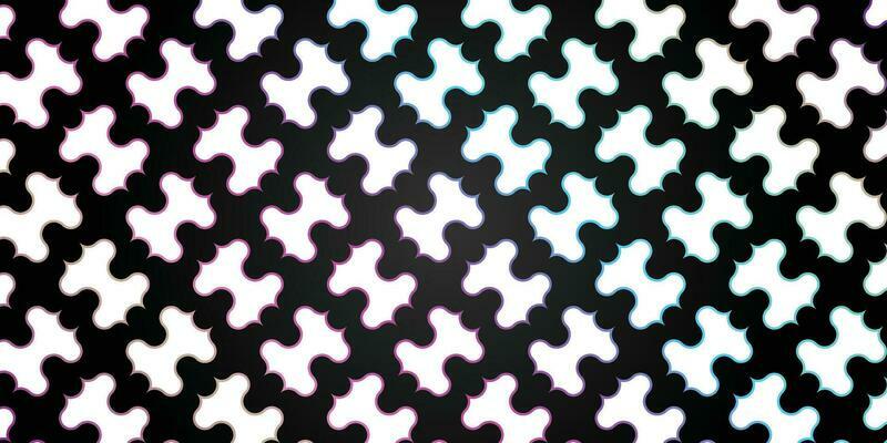diagonal pattern of colorful H and I letters background