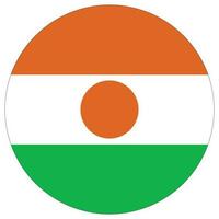 Níger bandera forma. bandera de Níger diseño forma. vector