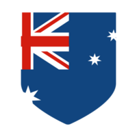 Flagge von Australien im Design Form. das australisch Flagge im Design gestalten png