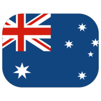 Flagge von Australien im Design Form. das australisch Flagge im Design gestalten png