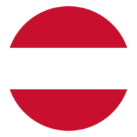 austriaco bandera en forma diseño. bandera de Austria en forma diseño png