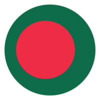 Flag of Bangladesh in design shape. Bangladesh Flag shape. png