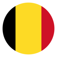 Flagge von Belgien im Design Form. Belgien Flagge png