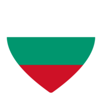 drapeau de Bulgarie dans conception forme. png