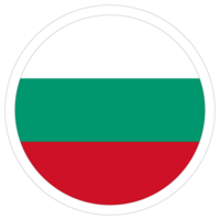 drapeau de Bulgarie dans conception forme. png