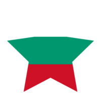 drapeau de Bulgarie dans conception forme. png