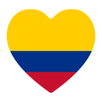flagga av colombia i design form. colombia flagga. png