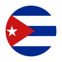 Cuba flag in design shape. Flag of Cuba in design shape png