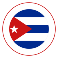 Cuba flag in design shape. Flag of Cuba in design shape png