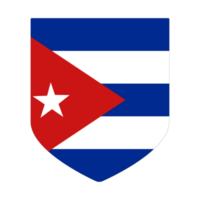 Kuba Flagge im Design Form. Flagge von Kuba im Design gestalten png