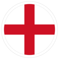 Flag of England. England flag in design shape png