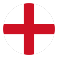 Flag of England. England flag in design shape png