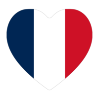 French flag. Flag of France in design shape. png