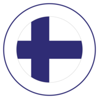 finland flagga. flagga av finland i design form png