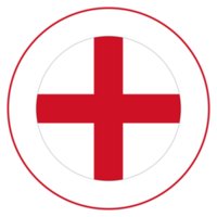 Flag of England. England flag in design shape png