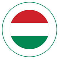 Hungary flag in design shape. Flag of Hungary in design shape. png