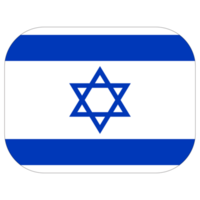 Israel Flag. Flag of Israel in design shape png