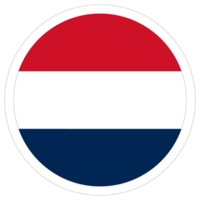 Netherlands flag in design shape. The Flag of the Netherlands in a design shape png