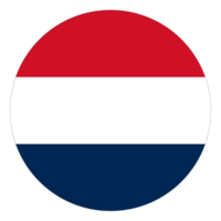 Netherlands flag in design shape. The Flag of the Netherlands in a design shape png