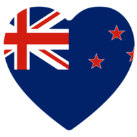 New Zealand flag in design shape. Flag New Zealand in design shape png