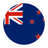 New Zealand flag in design shape. Flag New Zealand in design shape png