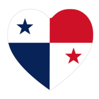 Panamanian flag. Flag of Panama in design shape png