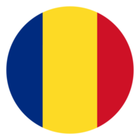 Romania flag in shape. Flag of Romania in shape. png